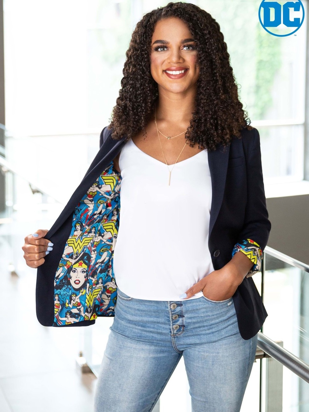 Fun.com DC Comics Wonder Woman Suit Blazer for Women